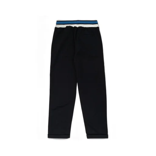 Dolce & Gabbana Kids Logo-Embroidered Elasticated Waistband Trousers