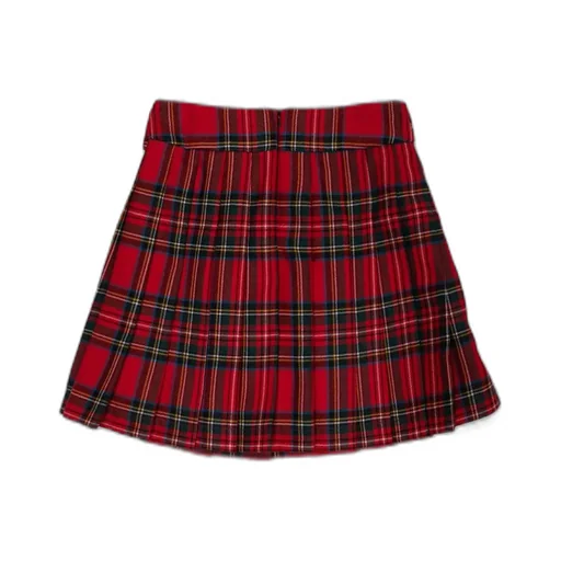 Dolce & Gabbana Kids Pleated Tartan Skirt