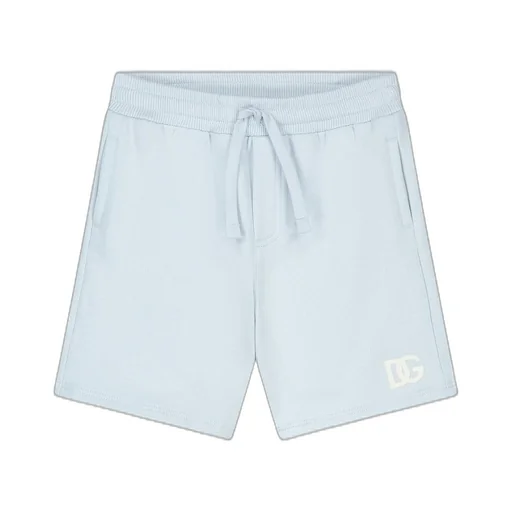 Dolce & Gabbana Kids Logo-Embroidered Drawstring Track Shorts