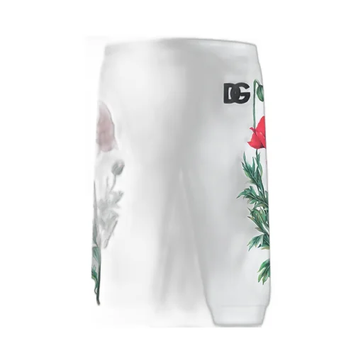 Dolce & Gabbana Kids Floral Printed Drawstring Joggers