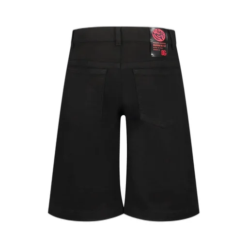 Dolce & Gabbana Kids Mid Rise Distressed Finish Shorts