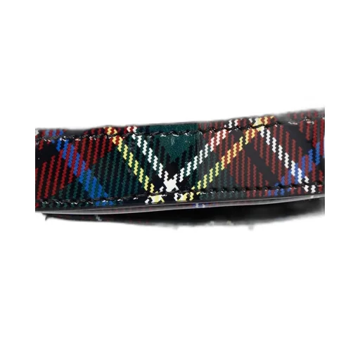 Dolce & Gabbana Kids Tartan Printed Heart Shaped Shoulder Bag
