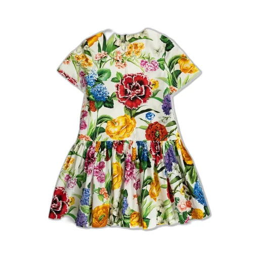 Dolce & Gabbana Kids Floral Printed Dress