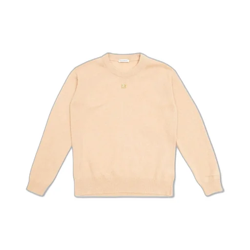 Dolce & Gabbana Kids Logo-Plaque Crewneck Jumper