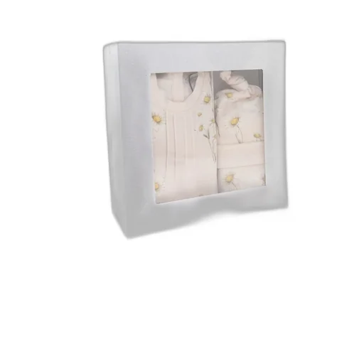 Dolce & Gabbana Kids Daisy Print 3-Piece Interlock Gift Set
