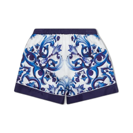 Dolce & Gabbana Kids Majolica Printed Shorts
