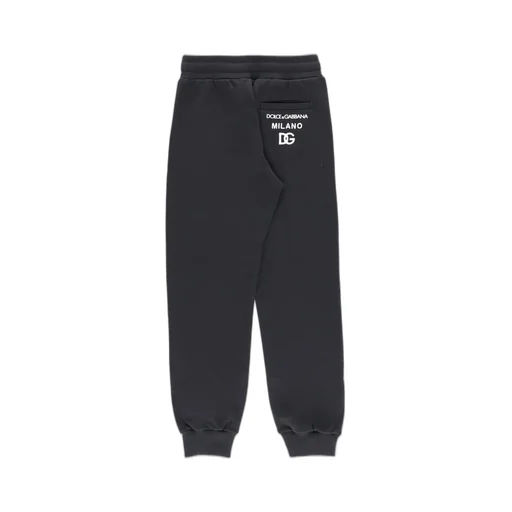 Dolce & Gabbana Kids Logo Printed Drawstring Pants