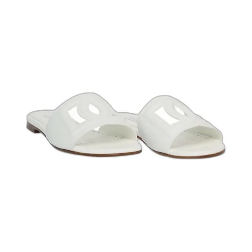 Dolce & Gabbana Kids Dg Cut-Out Detailed Sandals
