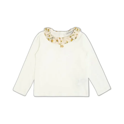 Dolce & Gabbana Kids Logo Plaque Long-Sleeved T-Shirt
