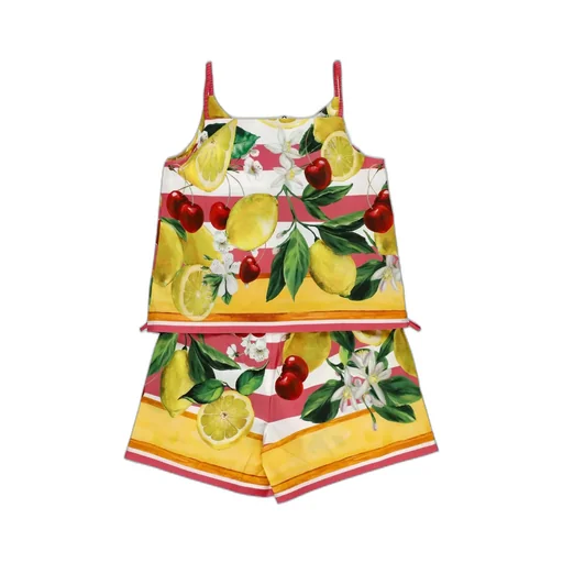 Dolce & Gabbana Kids All-Over Printed Short Set