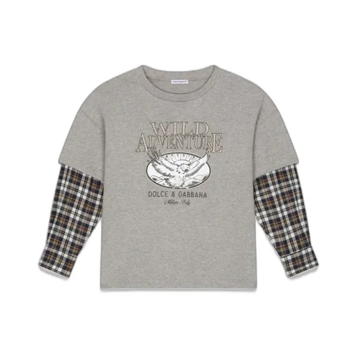 Dolce & Gabbana Kids Prairie Sleeve T-Shirt