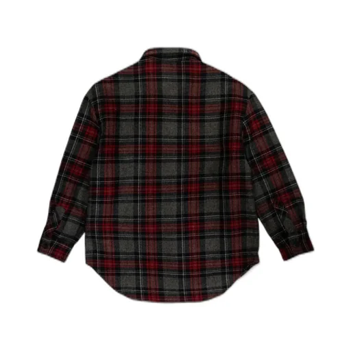 Dolce & Gabbana Kids Plaid-Check Curved Hem Shirt