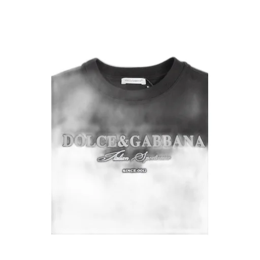 Dolce & Gabbana Kids Logo Print Short-Sleeved Jersey T-Shirt