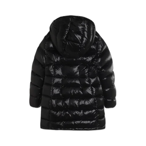 Dolce & Gabbana Kids Logo Patch Hooded Coat