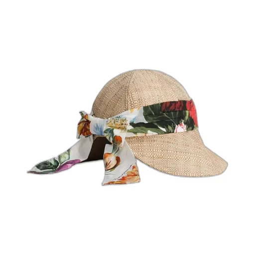 Dolce & Gabbana Kids Flower-Print Hat