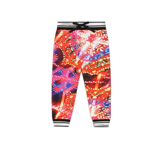 Dolce & Gabbana Kids Vibrant Print Pants