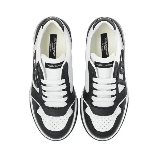 Dolce & Gabbana Kids Logo-Appliqué Lace-Up Sneakers