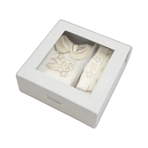 Dolce & Gabbana Kids Logo Detailed Babygrow Set