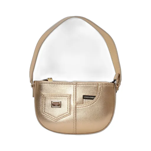 Dolce & Gabbana Kids Logo Plaque Shoulder Bag