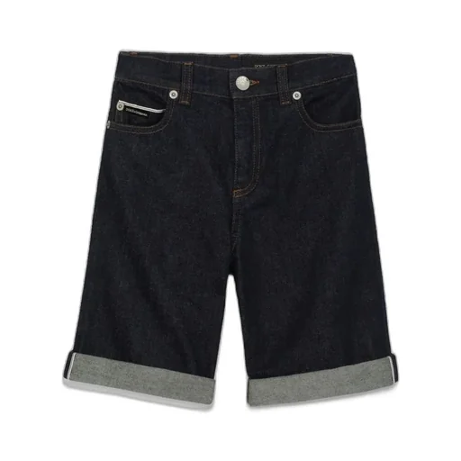 Dolce & Gabbana Kids Rolled Hem Bermuda