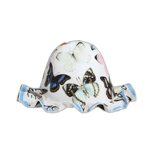 Dolce & Gabbana Kids Butterfly Print Hat