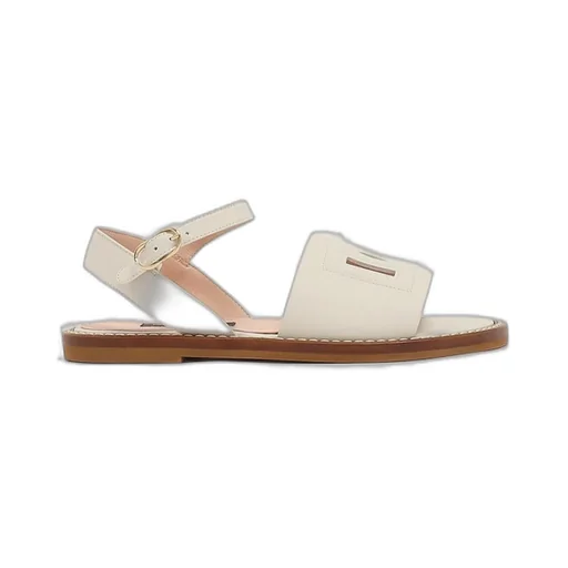 Dolce & Gabbana Kids Cut-Out Dg Logo Sandals