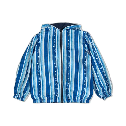 Dolce & Gabbana Kids Logo-Embroidered Hooded Jacket
