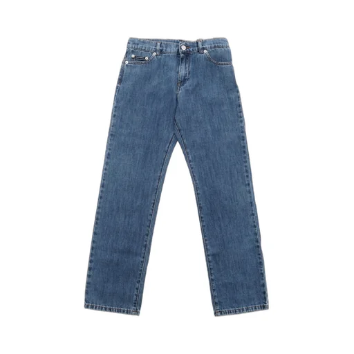 Dolce & Gabbana Kids Straight Leg Denim Jeans