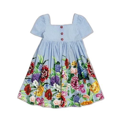 Dolce & Gabbana Kids Floral Printed Dress