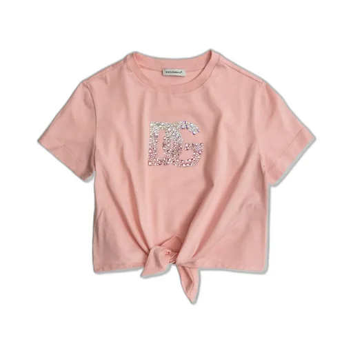 Dolce & Gabbana Kids Dg Logo Jersey T-Shirt