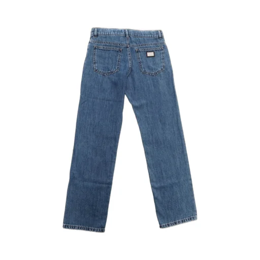 Dolce & Gabbana Kids Straight Leg Denim Jeans