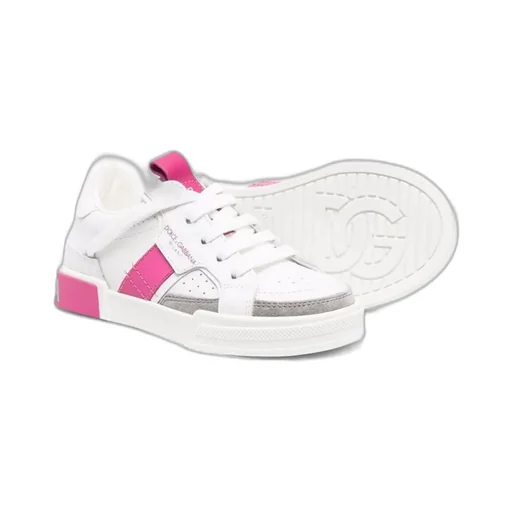 Dolce & Gabbana Kids Lace-Up Sneakers