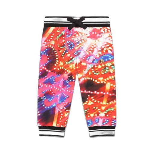 Dolce & Gabbana Kids Vibrant Print Pants