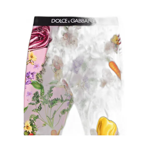 Dolce & Gabbana Kids Graphic Printed Trousers