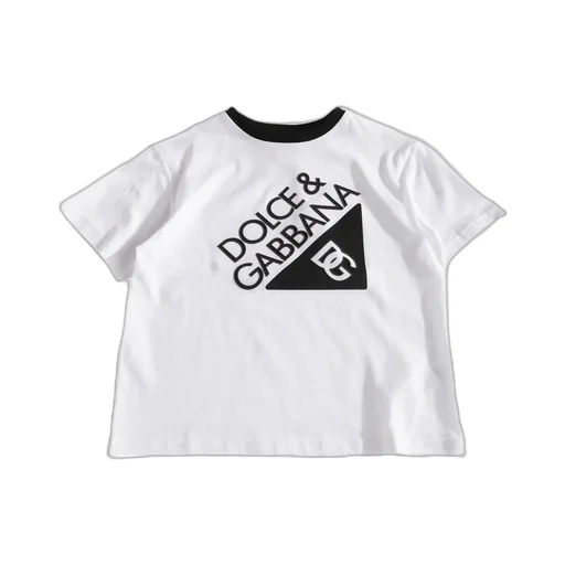 Dolce & Gabbana Kids Logo-Printed Crewneck T-Shirt