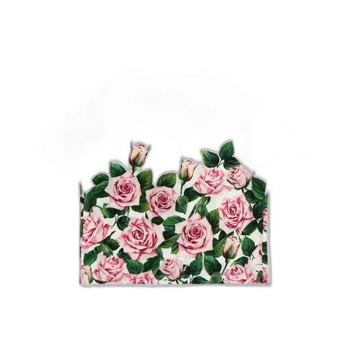 Dolce & Gabbana Kids Floral Printed Crewneck T-Shirt