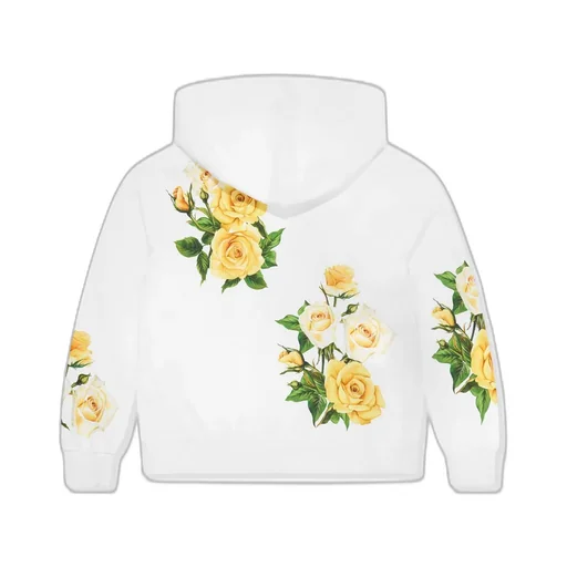 Dolce & Gabbana Kids Floral-Printed Zip-Up Hoodie