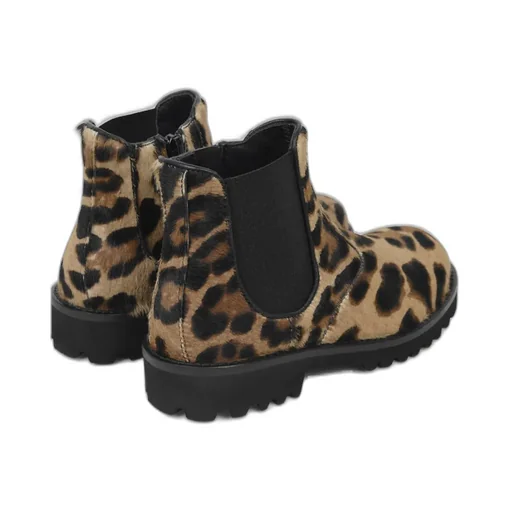 Dolce & Gabbana Kids Leopard-Printed Beatle Boots
