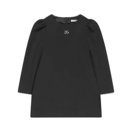 Dolce & Gabbana Kids Dg-Embroidered Cady Dress