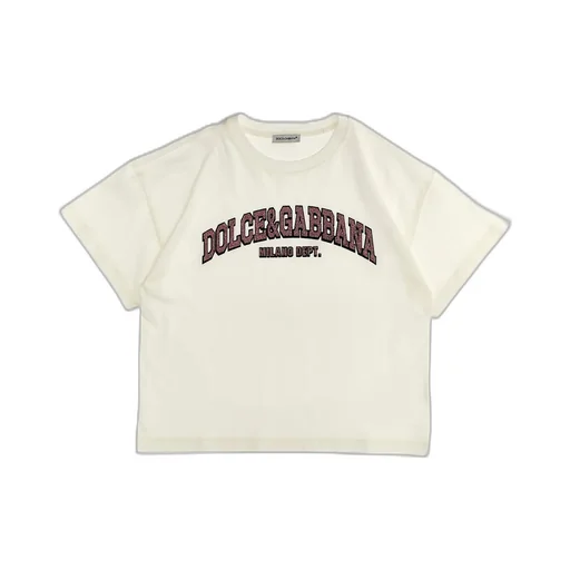 Dolce & Gabbana Kids Logo-Printed Crewneck T-Shirt