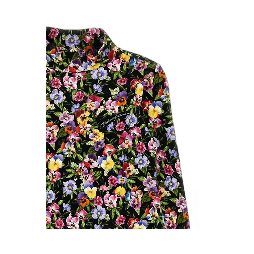 Dolce & Gabbana Kids Floral-Printed Long Sleeved Top