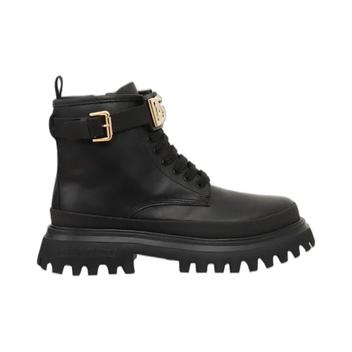 Dolce & Gabbana Kids Dg Logo Ankle Boots