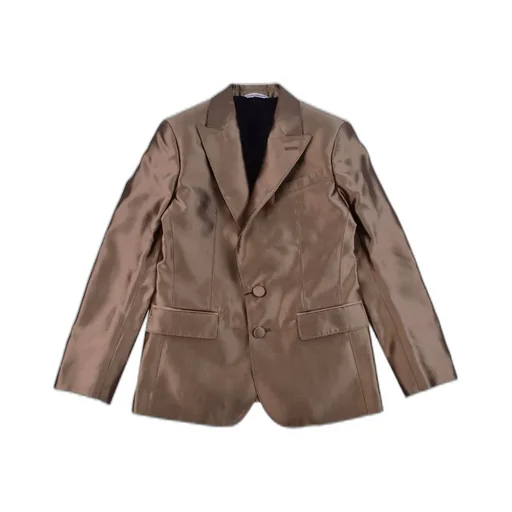 Dolce & Gabbana Kids Single Breasted Straight Hem Blazer