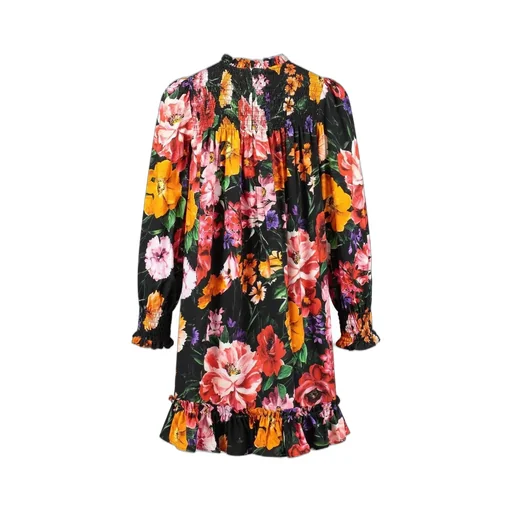 Dolce & Gabbana Kids Viyella Floral Printed Dress