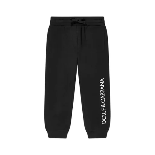 Dolce & Gabbana Kids Logo-Embroidered Drawstring Track Pants