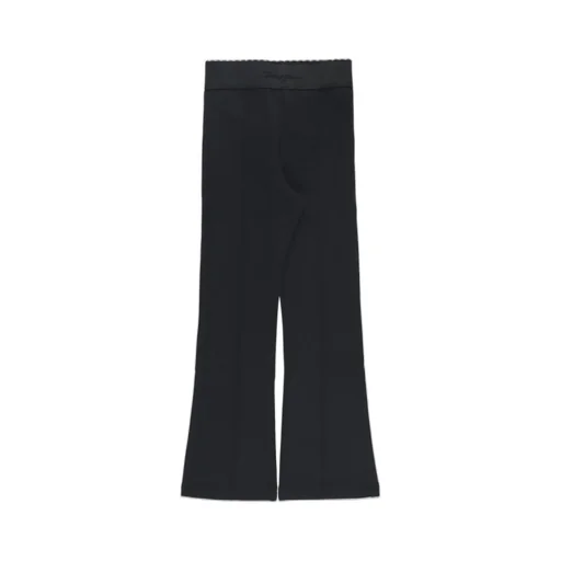 Dolce & Gabbana Kids Logo-Embroidered Flared Pants