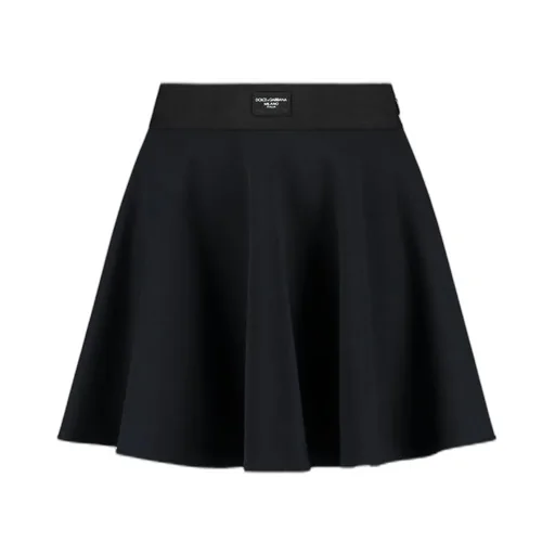 Dolce & Gabbana Kids Straight Hem Pleated Skirt