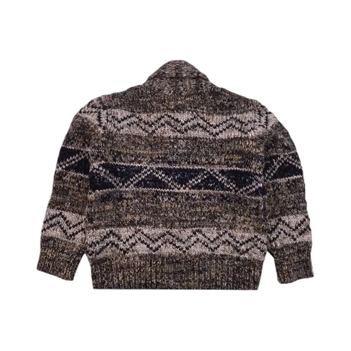 Dolce & Gabbana Kids Patterned Intarsia Knitted Cardigan