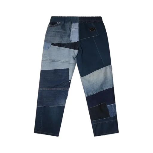Dolce & Gabbana Kids Patchwork Logo Plaque Shorts