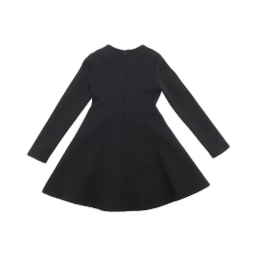 Dolce & Gabbana Kids Logo Embroidered Flared Dress